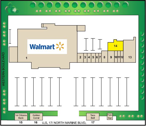 Walmart in Western Plaza - store location, hours (Jacksonville, North ...
