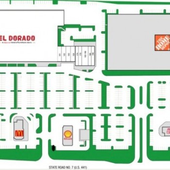 Plan of mall Western Plaza shopping centre