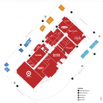 Plan of mall Westgate Center