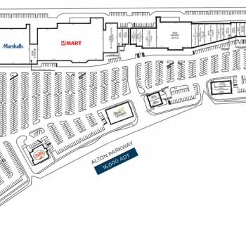 Plan of mall Westpark Plaza Shopping Center