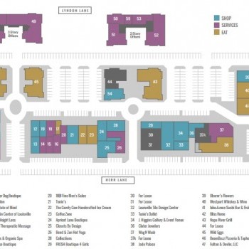 Plan of mall Westport Village