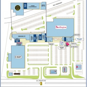 Plan of mall Westridge Square
