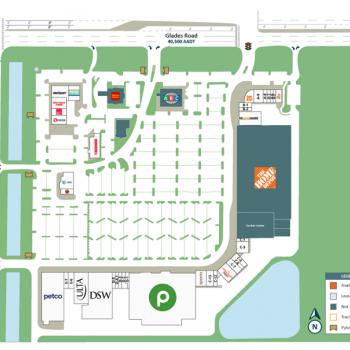 Plan of mall Westwinds of Boca
