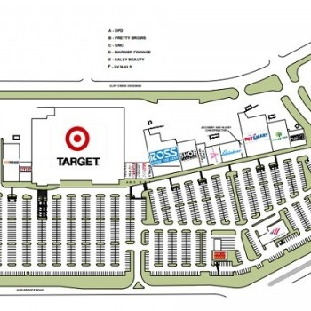 Plan of mall Wheatland Towne Crossing