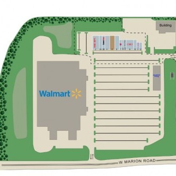 Plan of mall White Horse Commons