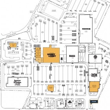 Plan of mall Whitehall Mall