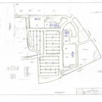 Plan of mall Wilder's Grove Plaza