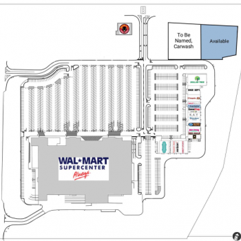 Plan of mall Williams Crossing