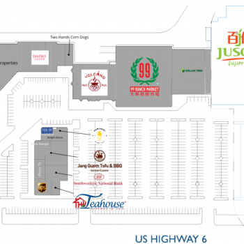 Plan of mall Williams Trace Shopping Center