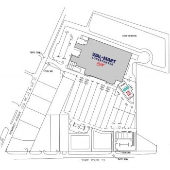 Plan of mall Wilmington Square