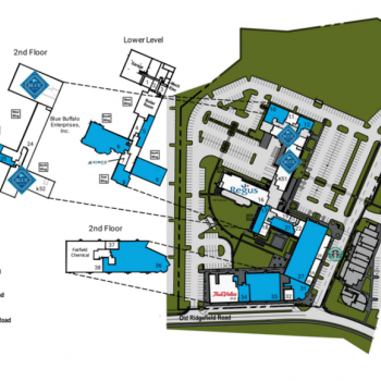 Plan of mall Wilton Campus