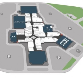 Plan of mall Wilton Mall at Saratoga