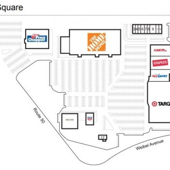 Plan of mall Wilton Square