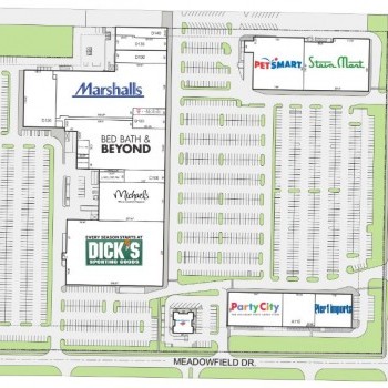 Plan of mall Winchester Center