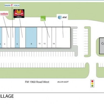 Plan of mall Windermere Village