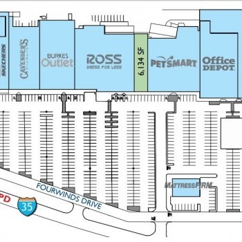 Plan of mall Windsor Park Centre