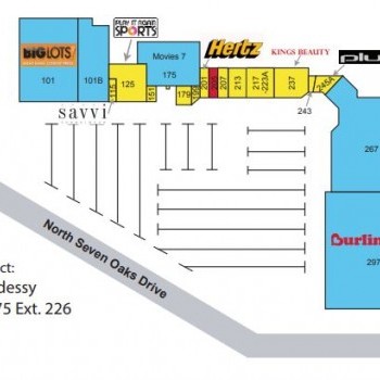 Plan of mall Windsor Square