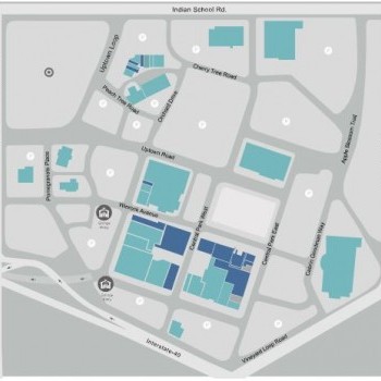 Plan of mall Winrock Town Center