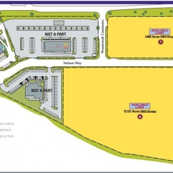 Plan of mall Woodcreek Commons