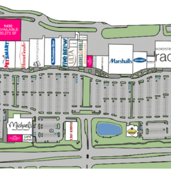 Plan of mall Woodfield Village Green