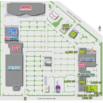 Plan of mall Woodlands Square