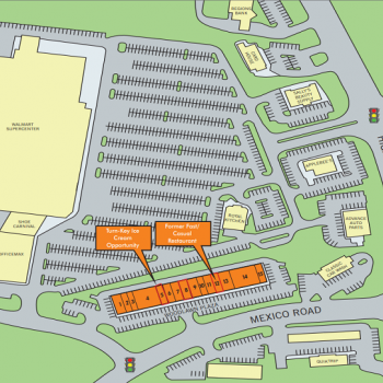 Plan of mall Woodlawn Plaza