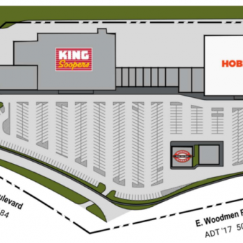 Plan of mall Woodman Valley Shopping Center