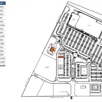 Plan of mall Wooster Crossings