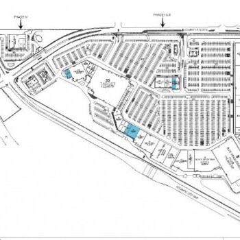 Plan of mall Wrangleboro Consumer Square