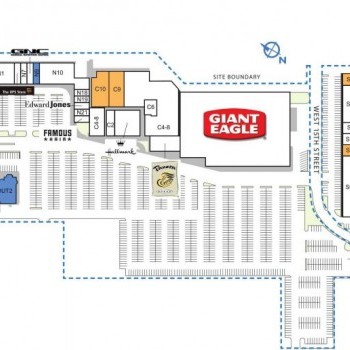 Plan of mall Yorktown Centre