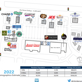 Plan of mall Yorkville Marketplace