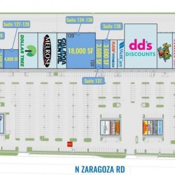 Plan of mall Zaraplex