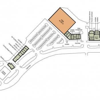 Plan of mall Zelda Place
